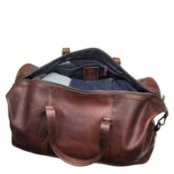 Leonhard Heyden Roma Travel Bag Dark Brown -Mode Tassen image 1075