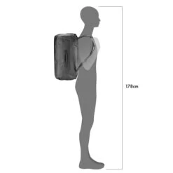 Ortlieb Metrosphere Duffle 40L Black-embossed -Mode Tassen image 1278