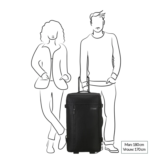 Samsonite Roader Duffle/Wheels 79 Radiant Yellow 4 Samsonite Roader Duffle/Wheels 79 Radiant Yellow - Afbeelding 2