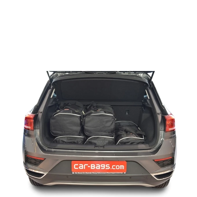 Car-Bags Volkswagen T-Roc (A1) 2017-heden 5-deurs Hatchback Laadvloer Laag 4 Car-Bags Volkswagen T-Roc (A1) 2017-heden 5-deurs Hatchback Laadvloer Laag - Afbeelding 2