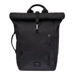 Sandqvist Dante Vegan Backpack Black With Coating