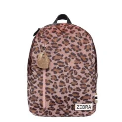 Zebra Trends Girls Rugzak M Soft Leo Pink