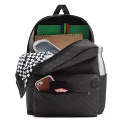 Vans Old Skool Check Backpack Black/charcoal -Mode Tassen image 2063