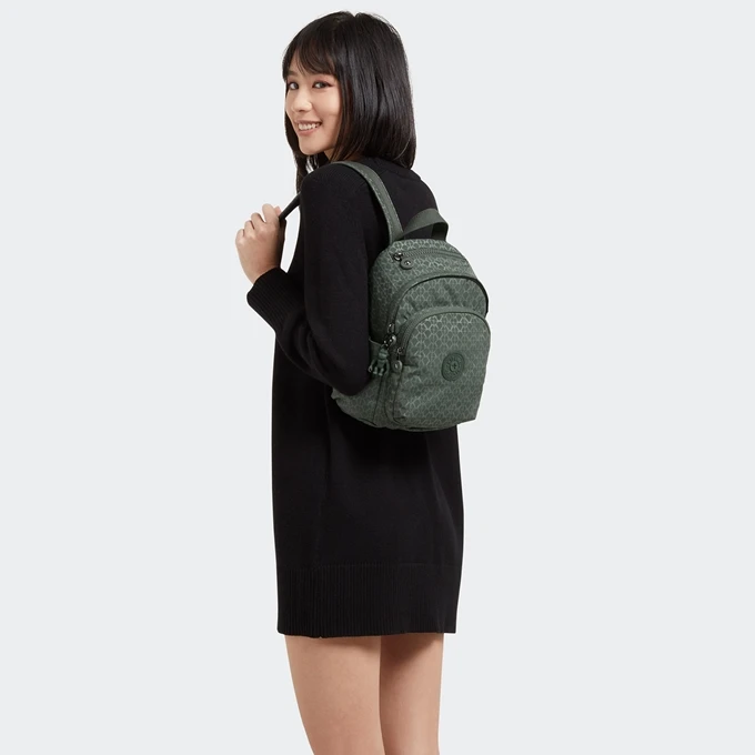 Kipling Delia Mini Sign Green Emb 4 Kipling Delia Mini Sign Green Emb - Afbeelding 2