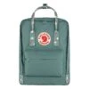 Fjallraven Kanken Frost Green-confetti Pattern -Mode Tassen image 2346