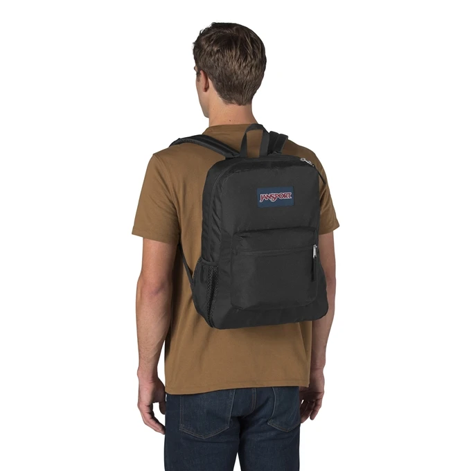 JanSport Cross Town Black 4 JanSport Cross Town Black - Afbeelding 2