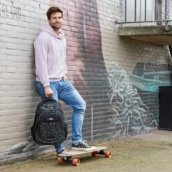 Enrico Benetti Santa Cruz 17.3" Laptop Rugtas Roest -Mode Tassen image 2512