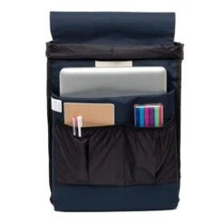 Lefrik Scout Backpack Metal Hook Navy -Mode Tassen image 2615