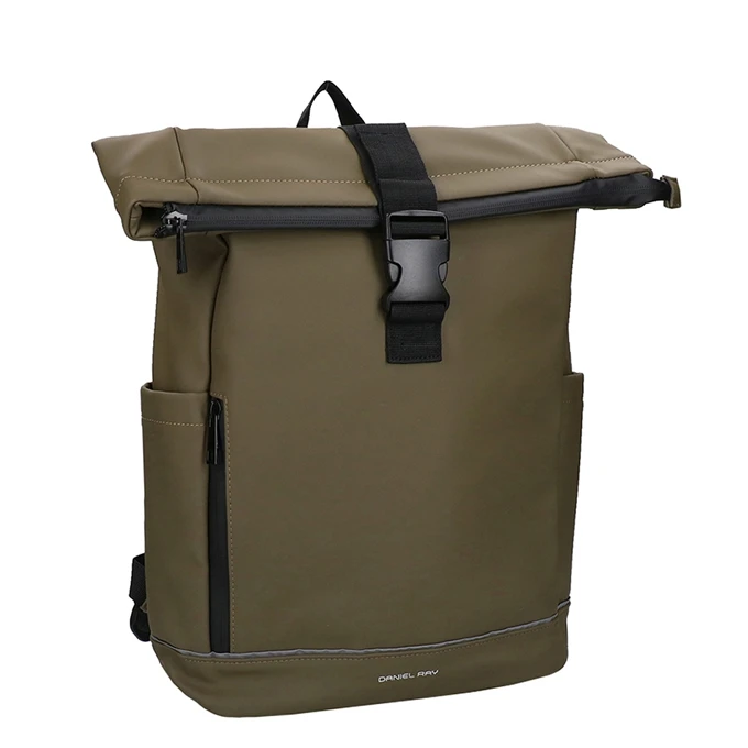 Daniel Ray Highlands Waterafstotende Laptop Backpack 15.6'' M Olive Green 3 Daniel Ray Highlands Waterafstotende Laptop Backpack 15.6'' M Olive Green