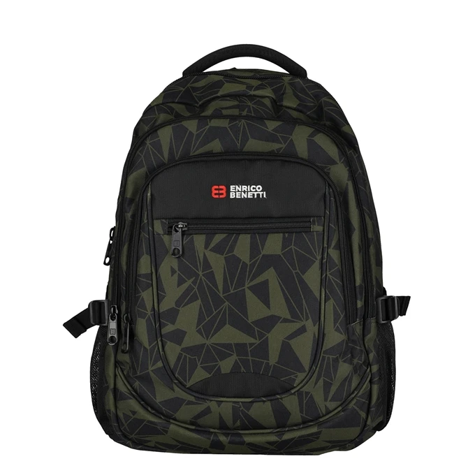 Enrico Benetti Santa Cruz 17.3" Laptop Rugtas Olijfgroen 3 Enrico Benetti Santa Cruz 17.3" Laptop Rugtas Olijfgroen