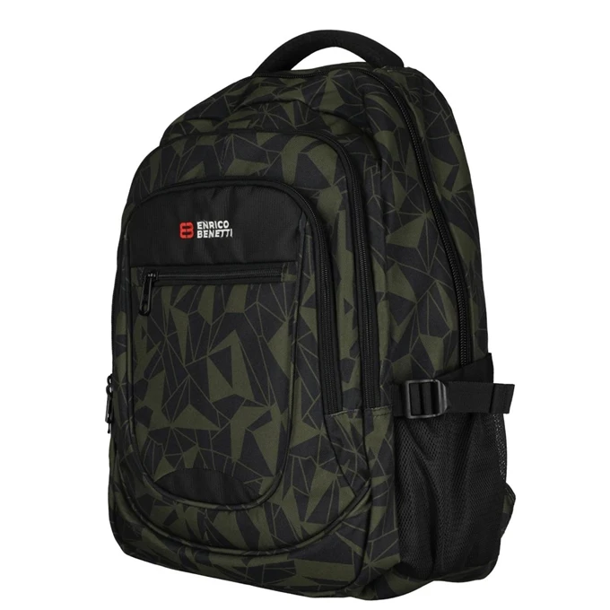 Enrico Benetti Santa Cruz 17.3" Laptop Rugtas Olijfgroen 6 Enrico Benetti Santa Cruz 17.3" Laptop Rugtas Olijfgroen - Afbeelding 4