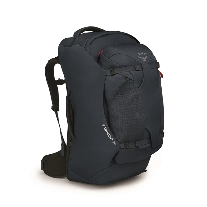 Osprey Farpoint 70 Travel Backpack Muted Space Blue 4 Osprey Farpoint 70 Travel Backpack Muted Space Blue - Afbeelding 2