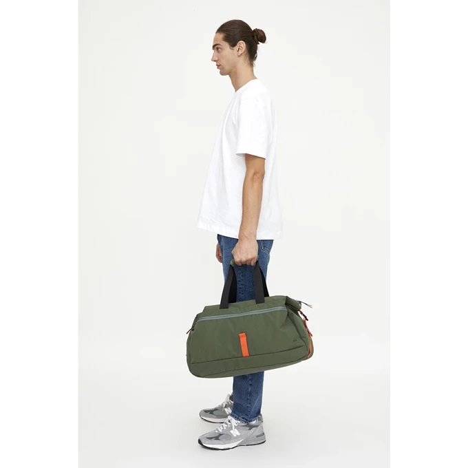 Lefrik Flod Duffle Vandra Dark Sage Ripstop 4 Lefrik Flod Duffle Vandra Dark Sage Ripstop - Afbeelding 2