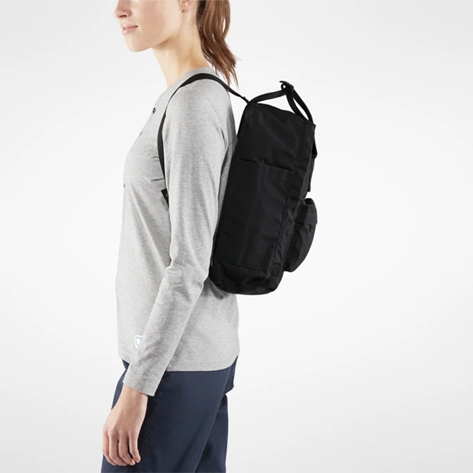 Fjallraven Kanken Rugzak Black 5 Fjallraven Kanken Rugzak Black - Afbeelding 3