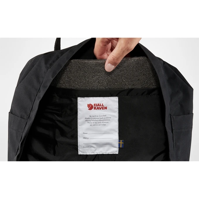 Fjallraven Kanken Rugzak Black 9 Fjallraven Kanken Rugzak Black - Afbeelding 7