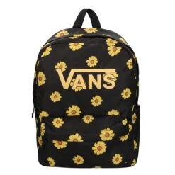 Vans Girls Realm H20 Backpack Sunfloral Black/ochre