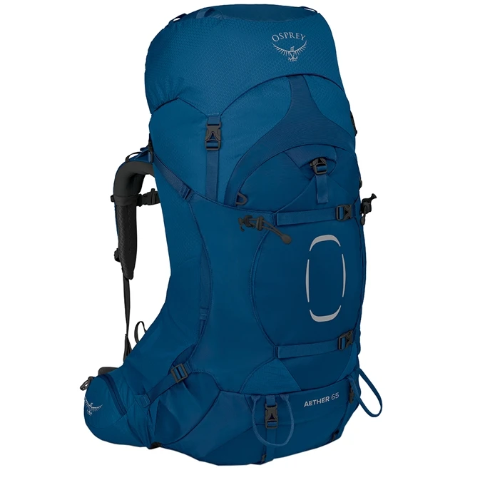 Osprey Aether 65 Backpack L/XL Deep Water Blue 3 Osprey Aether 65 Backpack L/XL Deep Water Blue