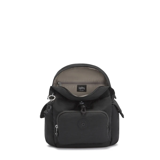 Kipling City Pack Mini Rugzak Black Noir 6 Kipling City Pack Mini Rugzak Black Noir - Afbeelding 4