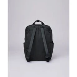 Sandqvist Knut Backpack II Black With Black Webbing -Mode Tassen image 3233