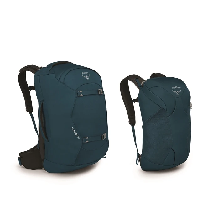 Osprey Fairview 55 Night Jungle Blue 6 Osprey Fairview 55 Night Jungle Blue - Afbeelding 4