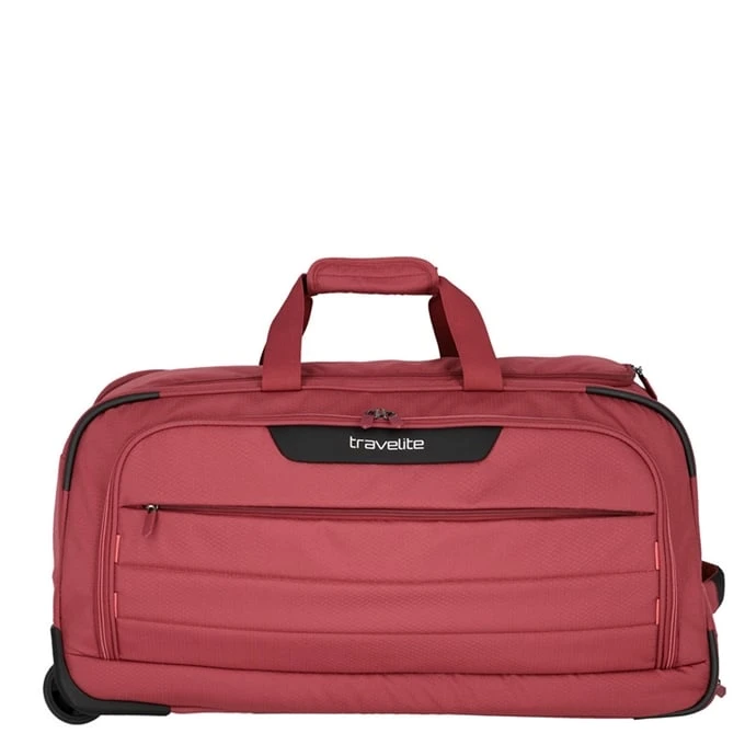 Travelite Skaii Wheeled Duffle Red 3 Travelite Skaii Wheeled Duffle Red