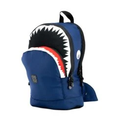 Pick & Pack Shark Shape Backpack M Navy -Mode Tassen image 4730