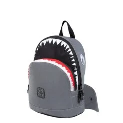 Pick & Pack Shark Shape Backpack S Visible Grey -Mode Tassen image 4777