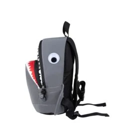 Pick & Pack Shark Shape Backpack S Visible Grey -Mode Tassen image 4778