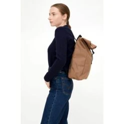 Lefrik Roll Mini Backpack New Mustard -Mode Tassen image 4925