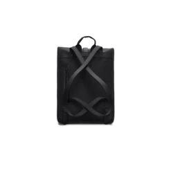 Rains Rolltop Rucksack Mini W3 Black -Mode Tassen image 4954