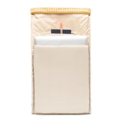 Lefrik Roll Mini Backpack Printed Vichy Mustard -Mode Tassen image 5016