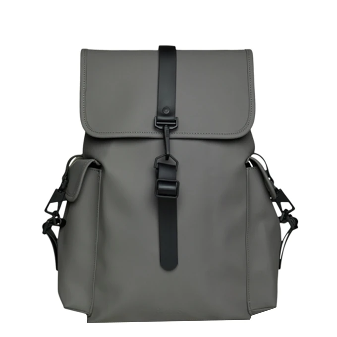 Rains Rucksack Cargo W3 Black Grey 3 Rains Rucksack Cargo W3 Black Grey