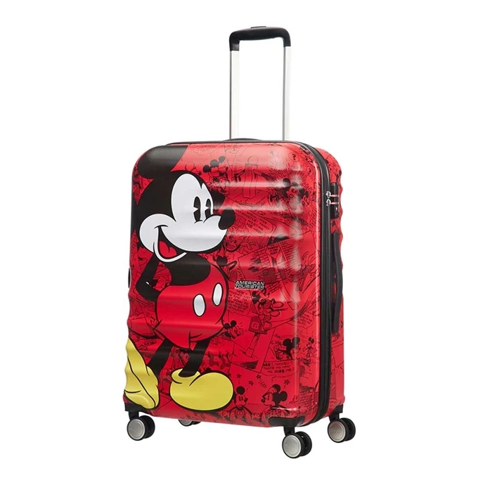 American Tourister Wavebreaker Disney Spinner 67 Mickey Comics Red 3 American Tourister Wavebreaker Disney Spinner 67 Mickey Comics Red