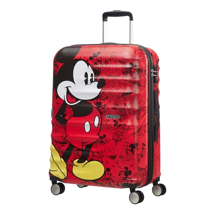 American Tourister Wavebreaker Disney Spinner 67 Mickey Comics Red 5 American Tourister Wavebreaker Disney Spinner 67 Mickey Comics Red - Afbeelding 3