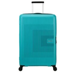 American Tourister Aerostep Spinner 77 Exp Turquoise Tonic