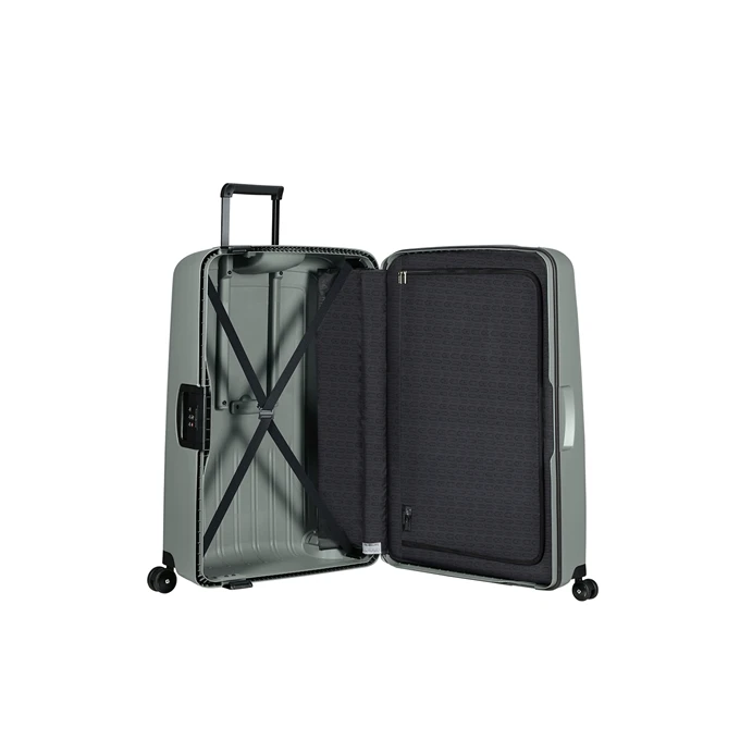 Samsonite S'Cure Eco Spinner 81 Forest Grey 9 Samsonite S'Cure Eco Spinner 81 Forest Grey - Afbeelding 7