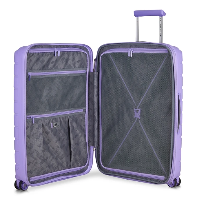Roncato Butterfly Expandable Trolley 68 Lavanda 10 Roncato Butterfly Expandable Trolley 68 Lavanda - Afbeelding 8