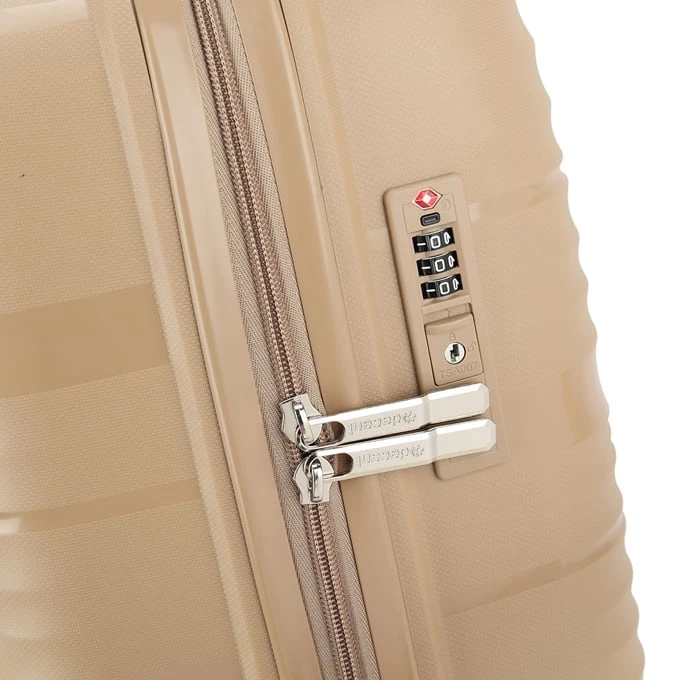 Decent Explorer Cabin Trolley 55 Champagne 12 Decent Explorer Cabin Trolley 55 Champagne - Afbeelding 10