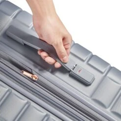 Delsey Shadow 5.0 Trolley 75 Expandable Platinum -Mode Tassen image 5740