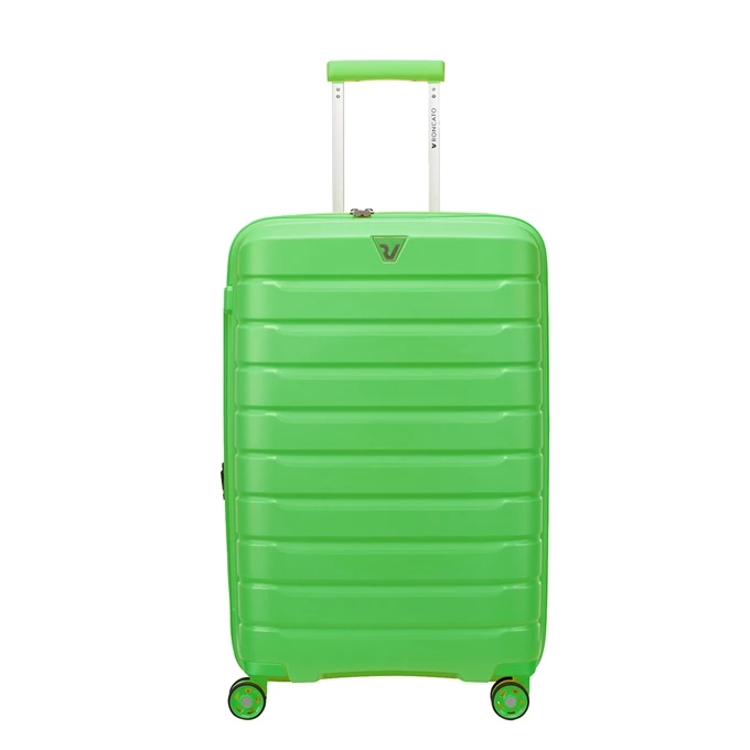 Roncato Butterfly Expandable Trolley 68 Verde Lime 3 Roncato Butterfly Expandable Trolley 68 Verde Lime