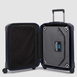 Piquadro PQ-Light Cabin Trolley 55 Cobalt Blue -Mode Tassen image 6073