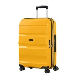 American Tourister Bon Air DLX Spinner 66 Expandable Light Yellow -Mode Tassen image 6193