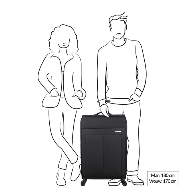 Decent D-Upright Trolley 76 Grey 4 Decent D-Upright Trolley 76 Grey - Afbeelding 2