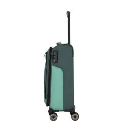 Travelite Viia 4 Wheel Trolley S Green -Mode Tassen image 6371