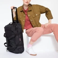 Eastpak Leatherface S + Black Denim -Mode Tassen image 6382