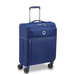 Delsey Brochant 2.0 Slim Cabin Trolley 55/40 Expandable 4W Blue -Mode Tassen image 6476