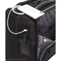 Tumi Alpha Compact 4 Wheel Brief Black II -Mode Tassen image 6747