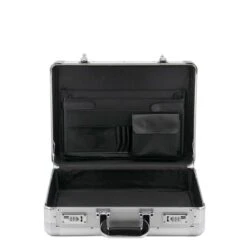 Dermata Business Executive Attaché Zilvergrijs -Mode Tassen image 6967