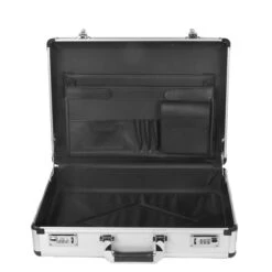 Dermata Business Attache Zilvergrijs -Mode Tassen image 6972