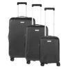 CarryOn Skyhopper Trolleyset 3pcs TSA Black -Mode Tassen image 7143